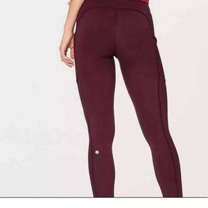 Lululemon Women's Speed Up Tight 28" Brushed DKAD Dark Adobe